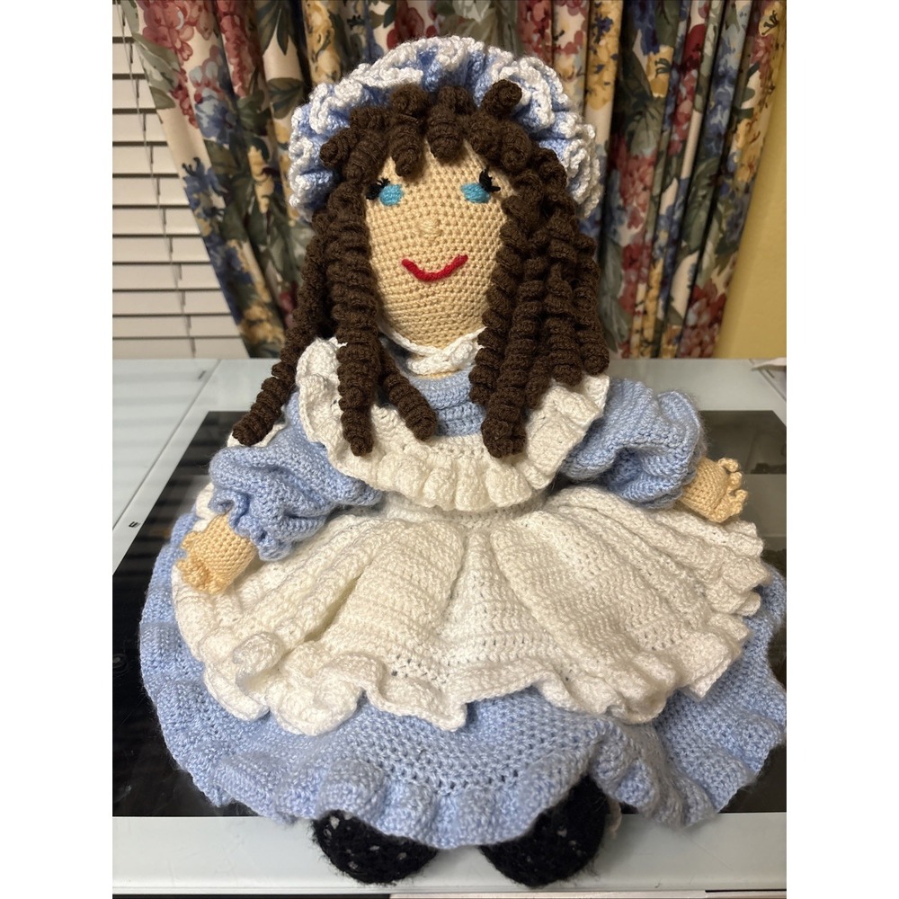 25"‎ Lisa Diane Crochet Doll Handmade Soft Toy Gift Collectible